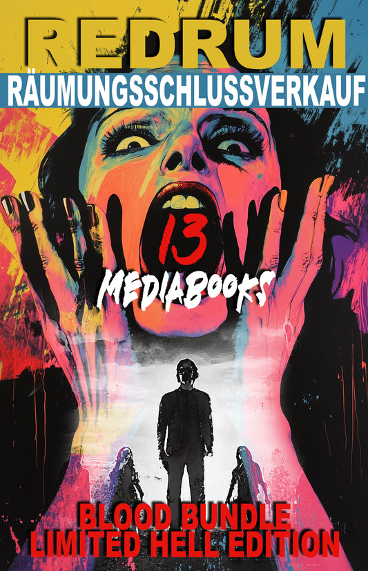 🩸 REDRUM BLOOD BUNDLE – LIMITED HELL EDITION 🩸 13 MEDIABOOKS